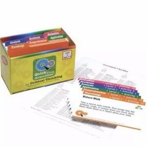 New in package quick pick critical thinking cards-ages 7-9